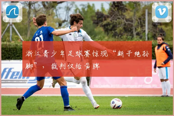 浙江青少年足球赛惊现“断子绝孙脚”，裁判仅给黄牌